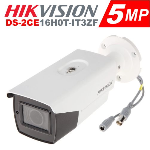 [DS-2CE16H0T-IT3ZF] CAMARA TUBO EXTERIOR VARIFOCAL 5MP IR 40m
